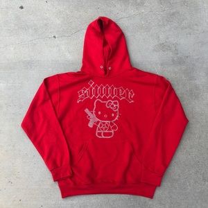 Sinner Clothes Hello Kitty Hoodie